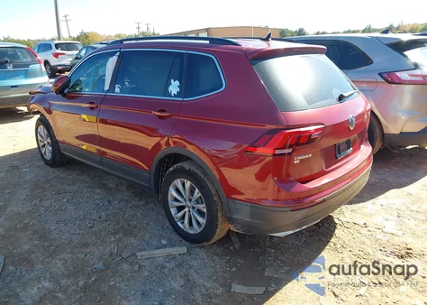 2019 Volkswagen Tiguan 2.0T Se/2.0T Sel/2.0T Sel R-Line/2.0T Sel R-Line Black из США, поврежденный, VIN 3VV3B7AX2KM044966